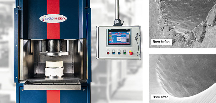 Micro + Hega Surfaces – Abrasive flow machining Micro + Hega Surfaces – Abrasive flow machining